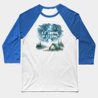 Bushcraft Camp Life Baseball T-Shirt